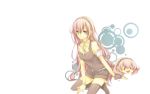  kuroi_(liar-player) megurine_luka takoluka vocaloid white 