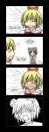  4koma blush comic lunarisaileron nazrin pikachu toramaru_shou 