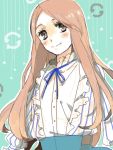 long_hair mawaru_penguindrum ribbon smile solo takakura_himari 