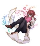  fingerless_gloves gloves green_eyes highres luke_fon_fabre male mk666 red_hair redhead solo tales_of_(series) tales_of_the_abyss 