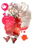  1girl boots bow coffeefox33 english engrish fujiwara_no_mokou hair_bow hands_on_hips highres long_hair open_clothes open_shirt pants ranguage red_eyes shirt silver_hair simple_background smirk solo suspenders touhou very_long_hair 