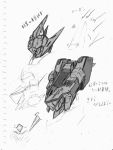  armored_core concept_art fanart mecha sketch 