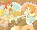  asch bad_id barefoot candy doughnut green_eyes hair_ornament hairclip inamura_(yanahiyabao) lollipop luke_fon_fabre male mieu multiple_boys open_mouth pig red_hair redhead tales_of_(series) tales_of_the_abyss tokunaga 