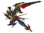  mecha shurouga super_robot_wars super_robot_wars_z sword weapon wings 