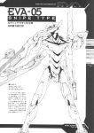  choco english engrish grayscale greyscale highres japanese mecha monochrome neon_genesis_evangelion pistol ranguage weapon 