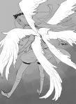 afuro_terumi inazuma_eleven inazuma_eleven_(series) long_hair multiple_wings solo tunic very_long_hair wings zeus_(inazuma_eleven) 