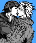  character_request dorohedoro risu_(dorohedoro) sweat tongue yaoi 