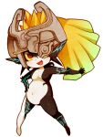  helmet imp kasano_(chinatsu) midna nintendo pointy_ears red_eyes smile the_legend_of_zelda twilight_princess 