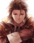  alvin_(tales_of_xillia) brown brown_eyes brown_hair coat himishiro male messy_hair smile solo tales_of_(series) tales_of_xillia 
