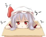  blue_hair box chibi girl_in_a_box hat in_box in_container red_eyes remilia_scarlet shize_(coletti) solo touhou xyxy0707 
