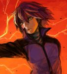  electricity endou_yuu male pokemon pokemon_(anime) purple_hair shinji_(pokemon) solo translated tsubame_fuji_(nanashi) 