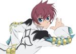  absurdres asbel_lhant asuhomu blue_eyes coat highres male red_hair redhead solo tales_of_(series) tales_of_graces 