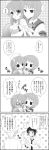  chibi comic highres koizumi_itsuki kyon monochrome nagato_yuki nurse suzumiya_haruhi suzumiya_haruhi_no_yuuutsu tokiomi_tsubasa translated 
