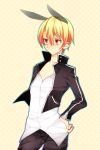 bad_id blonde_hair bunny_ears fate/stay_night fate_(series) gilgamesh haine33 haine_(howling) male red_eyes short_hair 