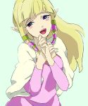  bad_id blonde_hair blue_eyes blush face imageboard_colors long_hair moja_(pixiv) nintendo open_mouth pointy_ears princess_zelda simple_background skyward_sword smile the_legend_of_zelda 