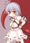 :q lavender_hair red_eyes remilia_scarlet scythe shize_(coletti) solo tongue touhou wings xyxy0707 