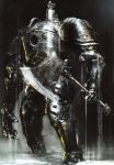  armor dark_souls highres iron_golem official_art scan 