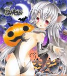  ayuayu bat blush butt_crack halloween jack-o&#039;-lantern jack-o'-lantern moon original pumpkin sample 