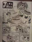  bkub chen claws comic drink english food hamburger highres inaba_tewi left-to-right_manga marvel minigirl nazrin parody photo scan touhou translated wolverine x-chen x-men yakumo_yukari 