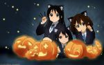  akiyama_mio cat catgirl halloween hirasawa_yui k-on! nakano_azusa signed 