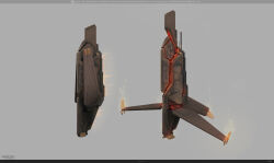  capital_ship_(eve_online) commentary company_logo company_name concept_art daniel_matthews dated english_commentary english_text eve_online flying glowing grey_background grey_theme highres logo making-of_available military_vehicle minmatar_republic_(eve_online) no_humans original photoshop_(medium) realistic science_fiction simple_background spacecraft variations vehicle_focus 