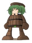  bucket chibi green_hair hair_bobbles hair_ornament in_bucket in_container kisume mecha panties solo touhou twintails underwear 