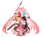  akemi_homura black_hair blonde_hair blue_eyes blue_hair drill_hair fang gloves goddess_madoka gun hadesha kaname_madoka long_hair magical_girl magical_musket mahou_shoujo_madoka_magica miki_sayaka multiple_girls pantyhose pink_eyes pink_hair pistol polearm praying purple_eyes red_eyes red_hair redhead rifle sakura_kyouko silhouette spear sword thigh-highs thighhighs tomoe_mami trigger_discipline twin_drills ultimate_madoka very_long_hair violet_eyes weapon yellow_eyes 