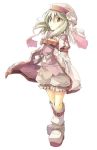  arms_behind_back blonde_hair bloomers boots coat fruit_punch hat short_hair solo tales_of_(series) tales_of_symphonia tales_of_symphonia_knight_of_ratatosk veil yellow_eyes 