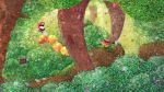  apple character_request egg flower food forest fruit goomba highres mario nature nintendo orioto scenery super_mario_bros. thwomp tree wiggler yoshi_egg 