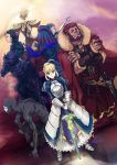  bad_id berserker_(fate/zero) caster_(fate/zero) dutch_angle fate/stay_night fate/zero fate_(series) gilgamesh highres lancer_(fate/zero) maccyman rider_(fate/zero) saber 