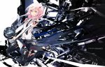  chelly_(supercell) long_hair necktie pink_eyes pink_hair red_eyes redjuice supercell 