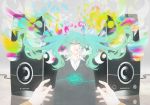  hatsune_miku rolling_girl_(vocaloid) tagme vocaloid 