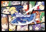  assassin_(fate/zero) berserker_(fate/zero) caster_(fate/zero) chibi disgaea emiya_kiritsugu everyone excalibur fate/stay_night fate/zero fate_(series) gilgamesh hisau_maiya illyasviel_von_einzbern irisviel_von_einzbern kayneth_archibald_el-melloi kotomine_kirei lancer_(fate/zero) luo. matou_kariya matou_sakura parody rider_(fate/zero) saber sola-ui_nuada-re_sophia-ri sword tohsaka_aoi tohsaka_rin tohsaka_tokiomi toosaka_aoi toosaka_rin toosaka_tokiomi uryuu_ryuunosuke waver_velvet weapon yellow_eyes 