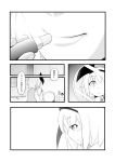  figure hairband high_res highres inkwell konpaku_youmu lipstick lipstick_tube makeup mirror monochrome reisen_udongein_inaba short_hair touhou translated translation_request yoekosukii 