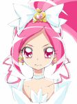  cure_blossom hanasaki_tsubomi heartcatch_precure! magical_girl owarine_miku pink_eyes pink_hair precure super_silhouette_(heartcatch_precure!) 