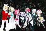 asbel_lhant cheria_barnes cosplay glasses gumi gumi_(cosplay) hatsune_miku hatsune_miku_(cosplay) hiyama_kiyoteru hiyama_kiyoteru_(cosplay) hubert_ozwell kaito kaito_(cosplay) kamui_gakupo kamui_gakupo_(cosplay) malik_caesars meiko meiko_(cosplay) pascal richard_(tales_of_graces) scarf sophie_(tales_of_graces) tales_of_graces tuxedo vocaloid 