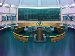  arrow_(symbol) ceiling_light chair divine_heart_makina game_asset indoors machine monitor no_humans non-web_source official_art scenery science_fiction screen self-datamine visual_novel_cg 