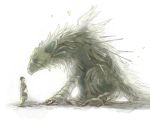  chimera creature feathers griffin masato_(oal) the_last_guardian trico_(character) 