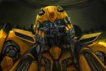  bumblebee clara_v derivative_work gasai_yuno glowing glowing_eyes mirai_nikki parody robot transformers transformers_(film) yandere_trance 