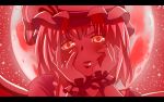  hand_on_face hands_on_own_cheeks hands_on_own_face letterboxed mirai_nikki moon parody remilia_scarlet shinekalta solo touhou yandere yandere_trance 