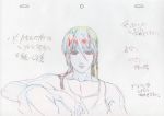  highres macross macross_frontier macross_frontier:_itsuwari_no_utahime production_art saotome_alto sketch solo 