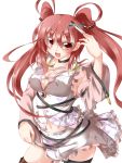  artist_request breasts cleavage cleavage_cutout fuyuno_taka highres knife original skirt solo source_request thigh-highs thighhighs 
