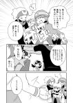  bandana comic crystal_(pokemon) emerald_(pokemon) greyscale monochrome odamaki_sapphire pokemon pokemon_special ruby_(pokemon) translated unagi_(kobucha_blaster) 