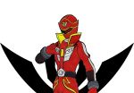  1boy engine_sentai_go-onger go-on_red gokai_red highres kaizoku_sentai_gokaiger male solo super_sentai 