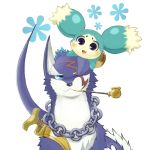  bad_id blue_eyes chain chains creature dog mieu mokemoke2000 no_humans repede tales_of_(series) tales_of_the_abyss tales_of_vesperia 