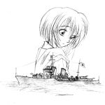  destroyer imperial_japanese_navy military monochrome namesake neon_genesis_evangelion object_namesake ship world_war_ii 