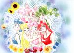  aino_minako bishoujo_senshi_sailor_moon blonde_hair blue_hair chibi_usa green_hair hino_rei kino_makoto mizuno_ami pink_hair red_hair redhead tsukino_usagi 