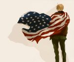  america_(hetalia) american_flag axis_powers_hetalia blonde_hair flag simple_background tagme white_background 