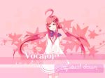  miki_(vocaloid) pink pink_eyes pink_hair twintails vocaloid 