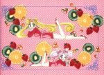  bishoujo_senshi_sailor_moon blonde_hair blue_eyes chibi_usa jpeg_artifacts long_hair pink_hair red_eyes tsukino_usagi twintails 